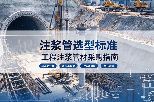 玉溪注浆管选型标准